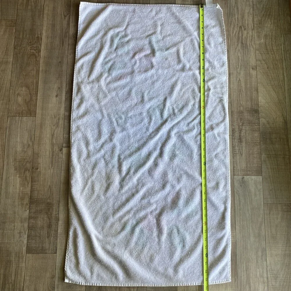 Vintage Mickey Mouse Pluto Towel Disney Franco 100% Cotton Bath 40 X 22